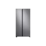 Samsung Refrigerator 655L with Sleek & Seamless Design, Digital Inverter, Side by Side Door, SpaceMax, FlexZone, DIT, Metal Cooling Silver RS62R5005M9