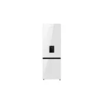 HISENSE FRIDGE, Mirror Coloured Full White, Water Dispenser-Bottom Freezer, 351 Litres H450BDW-WD