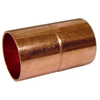 1 1/8" Copper Rolled Stop Coupling – HVAC & Refrigeration Grade