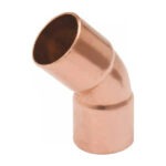 1 1/8" Copper Elbow – 45° HVAC Fitting – Commercial