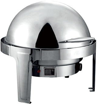 36036T – Round Chafing Dish 6.8L – Stainless Steel Buffet Warmer