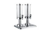 ASC-3LX2 Silver – 6L Double Juice Dispenser – Commercial