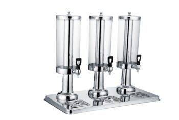 ASC-3LX3 – 3×3L Triple Juice Dispenser (Silver) – Commercial