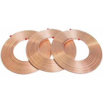 ASTM B280 Copper Coil - 1/2" x 15M Roll