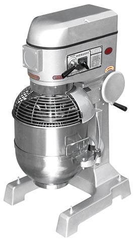 B40F – 40L Commercial Food Mixer (3-Speed, With Cover & Safety Protection)