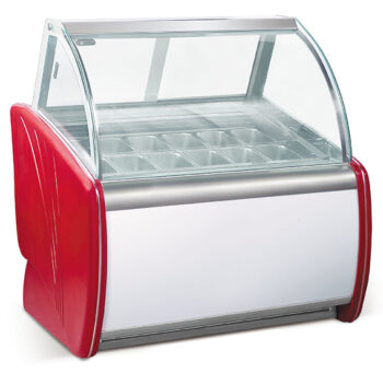 BQG-1200 - 12 Pan Ice Cream Display - Commercial
