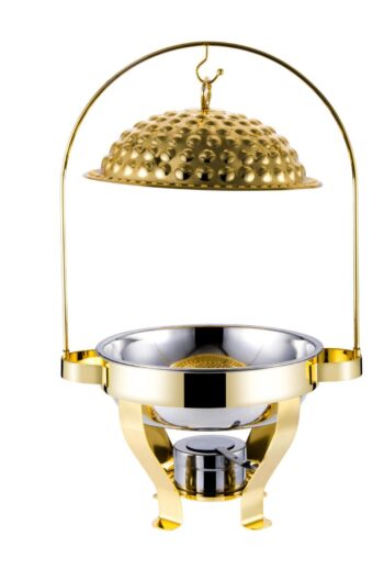 DZW-GF060 – 6.0L Golden Flinn Chafing Dish – Luxury Buffetware