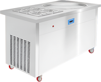 FIR-PF1R-C - Round Roller Ice Cream Machine - 2.4KW - Commercial