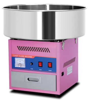 HEC-03 – Electric Candy Floss Machine – Compact Commercial Cotton Candy Maker
