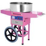 HEC-03C Electric Candy Floss Machine with Cart – Cotton Candy Maker Tanzania