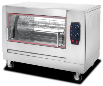 HEJ-268 - 16-Chicken Electric Rotisserie - Commercial