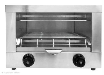 HES-370B - 1-Tray Electric Salamander - Commercial