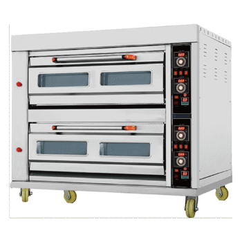 HGB-206Q – 6 Tray – 2 Deck Gas Deck Oven – Commercial