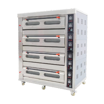HGB-412Q – 12-Tray Gas Deck Oven (4-Deck) – Commercial
