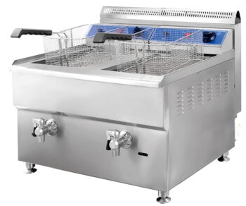 HGF-780 - 2-Tank 2-Basket Gas Fryer 18L+18L - Commercial