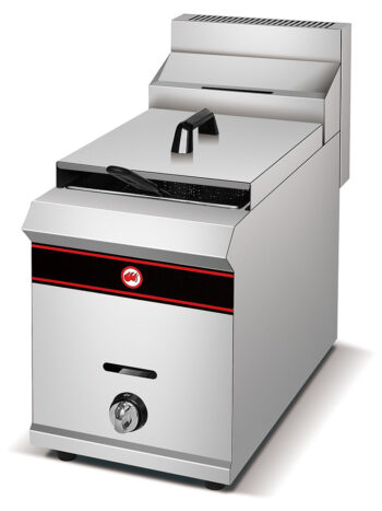 HGF-971 - 1-Tank 1-Basket Gas Fryer 8L - Commercial