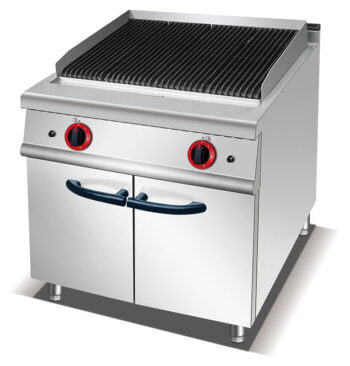 HGL-907 - 61,416 BTU Gas Lava Rock Grill - Commercial