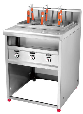 HGN-6HX - 6-Basket Gas Pasta Cooker - Commercial