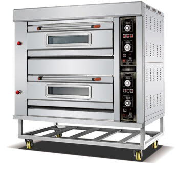 HGO-26 - 2-Deck 6-Tray Gas Oven - Commercial