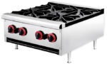 HGS-4 - Four-Burner Gas Stove - 86,000 BTU - Commercial