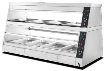 HW-6P-C - Food Display Warmer (6 Pans Per Layer) - Commercial
