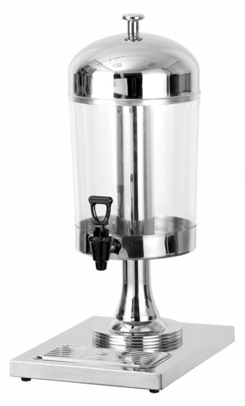 JD-81 - 8L Juice Dispenser with Ice Cylinder - Warm & Cold Use - Commercial
