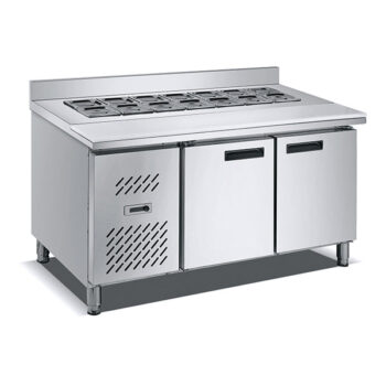 PSG-1800 - 9x1/4 GN Salad Display Counter with Shelf - Commercial