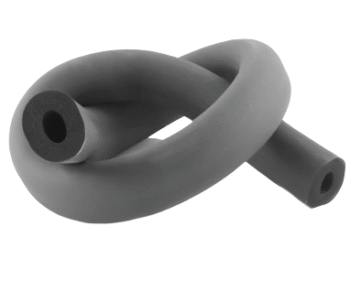 Rubber Insulation Tube - 1/2" ID x 3/8" Thickness - 2 Meters