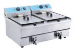 WG-162V – 16L+16L Electric Fryer – Commercial Double Tank