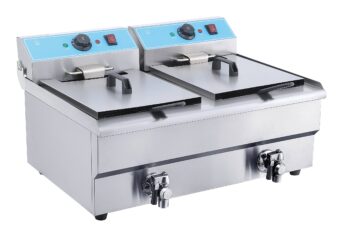 WG-162V – 16L+16L Electric Fryer – Commercial Double Tank