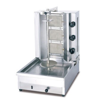 WG-800 – 15kg – Gas Kebab Machine 3 Burners – Commercial