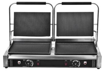WG-811E-2 – Electric Contact Grill (Full Grooved) – Commercial