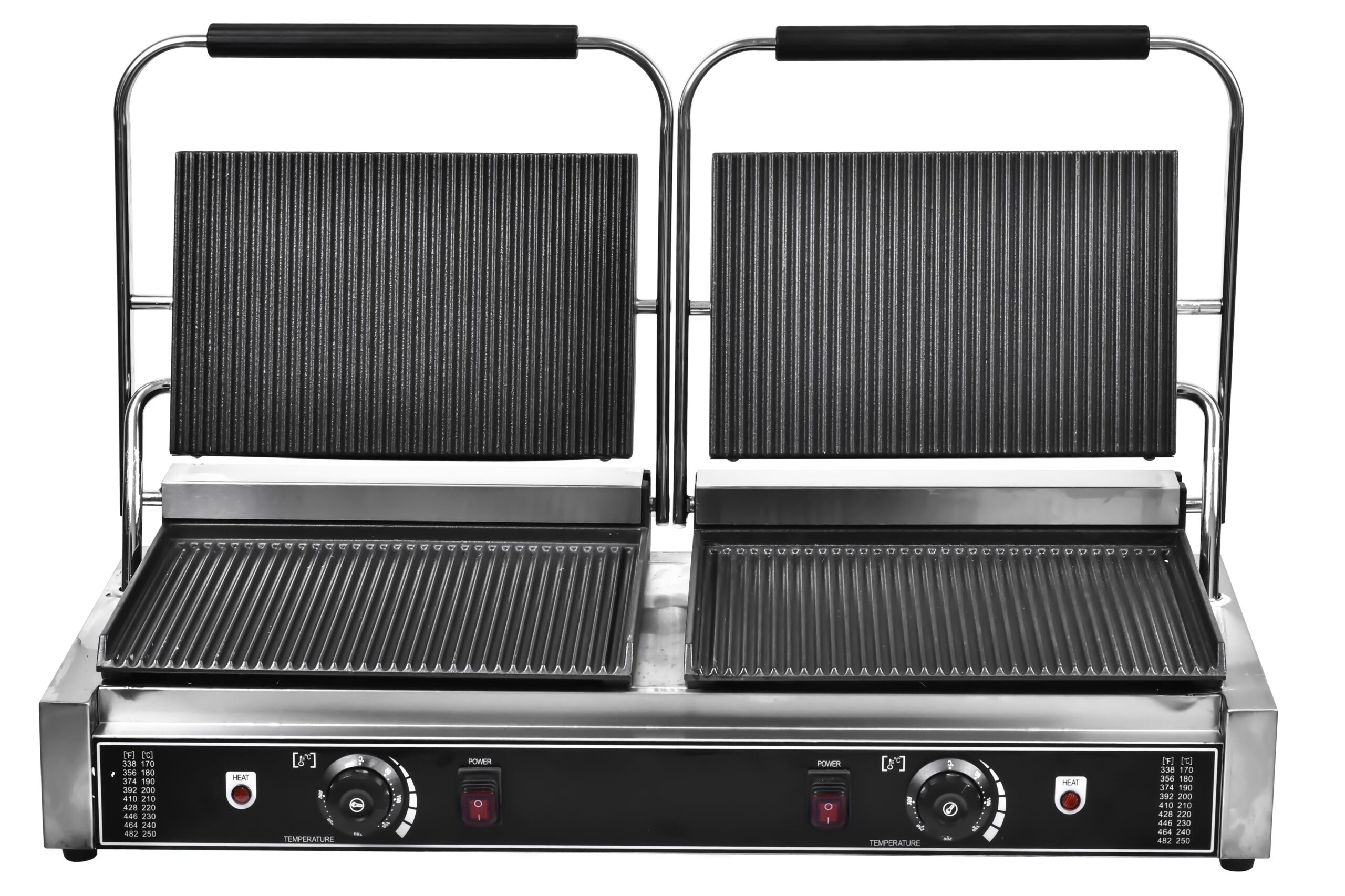 WG-811E-2.jpg WG-811E-2 – Electric Contact Grill (Full Grooved) – Commercial - Image 1