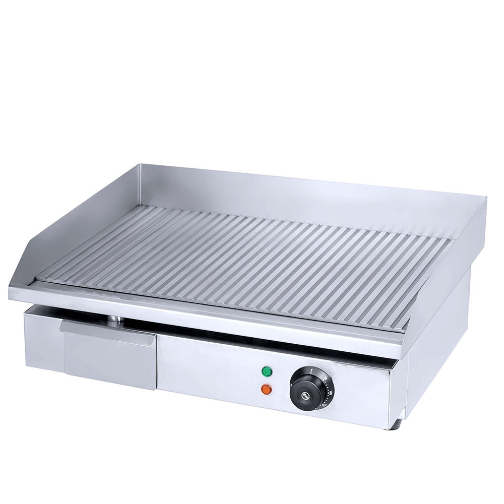 WG-818KYHdesign.jpg WG-818K YH - 3kW Grooved Electric Griddle - Commercial - Image 1