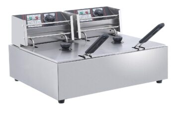 WG-82 – 6L+6L Electric Fryer – Commercial Double Tank