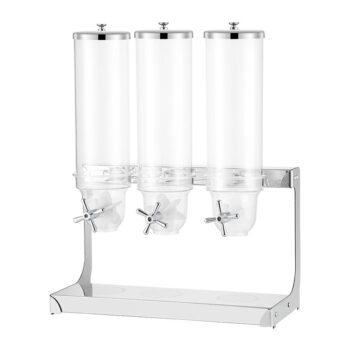 WG-A10L – Triple Cereal Dispenser 3.5L × 3 – Commercial Breakfast Station