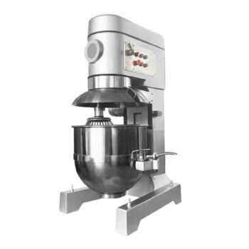 WG-B125 – 125L Heavy-Duty Food Mixer with Safety Net & Trolley – Commercial