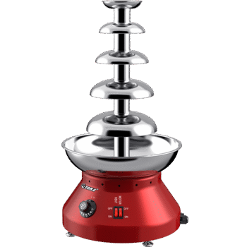 WG-CF51 – 3L 5-Layer Chocolate Fountain – Commercial Dessert Equipment