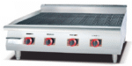 WG-EG-24H – 2-Burner – Electric BBQ Lava Rock Grill – 8kW – Commercial