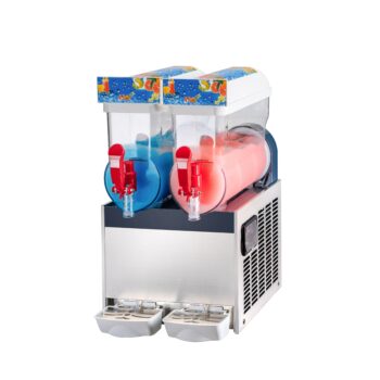 30L Double Head Slush Machine – WG-XRJ15L×2 – Commercial Beverage Dispenser