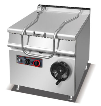 ZH-RS80 - 80L Gas Tilting Braising Pan - Commercial