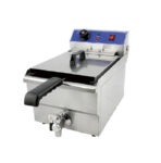 HEF-101V 10L Electric Deep Fryer With Oil Tap - Commercial