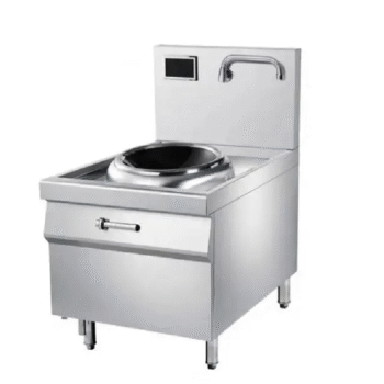 Commercial Induction Electric Wok Cooker (8-Gear Magnetic Control)