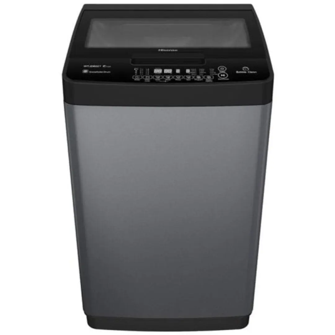 Hisense 8kg Fully Automatic Top Load Washing Machine (Model No: WT1D8021UT) Hisense 8kg Fully Automatic Top Load Washing Machine (Model No: WT1D8021UT) - Image 1